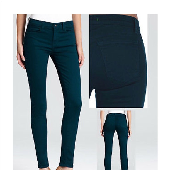 J Brand Denim - Jbrand super skinny Aegean blue jeans